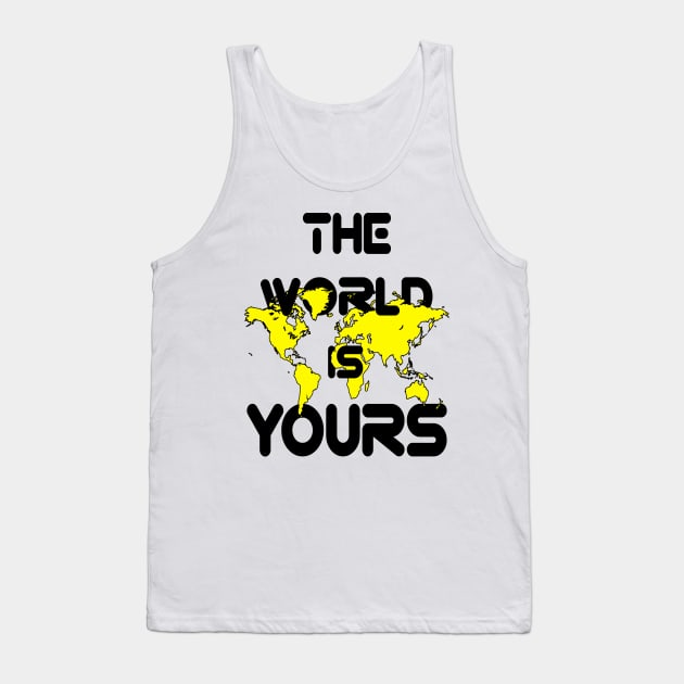 Sibling Unity: 'The World's Yours Okayest Sister and Brother' Tee for Everyone Tank Top by Mirak-store 